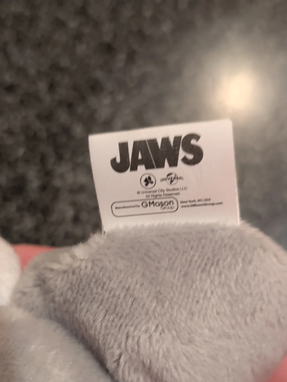 JAWS dog Toy With Squeaker, New!